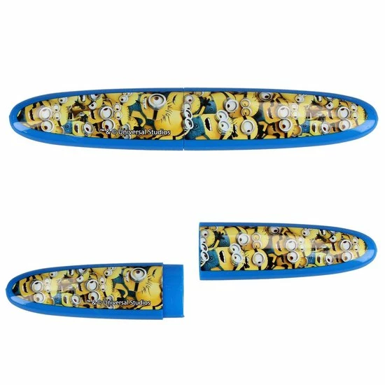 Gloednieuw ???? Despicable Me Verschrikkelijke Ikke Minion Toillettas Set Voor Kinderen Met Haarborstel En Tandenborstelkoker – 15x22x7cm | Logeer Pakket | Logeer Tasje Voor Jongens | Tasje Voor Toiletartikkelen Voor Logeren ✔️ 4 Gloednieuw ???? Despicable Me Verschrikkelijke Ikke Minion Toillettas Set Voor Kinderen Met Haarborstel En Tandenborstelkoker – 15x22x7cm | Logeer Pakket | Logeer Tasje Voor Jongens | Tasje Voor Toiletartikkelen Voor Logeren ✔️ - Afbeelding 2