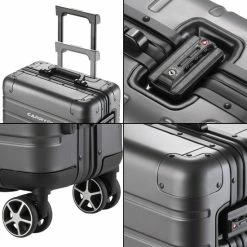 Beste deal ???? CarryOn ULD ???? Handbagage - Luxe Aluminium Trolley 55cm - Dubbel TSA Slot - Dubbele Wielen - Grijs ❤️ 12 Beste deal ???? CarryOn ULD ???? Handbagage - Luxe Aluminium Trolley 55cm - Dubbel TSA Slot - Dubbele Wielen - Grijs ❤️ -Samsonite Winkel 550x550 692