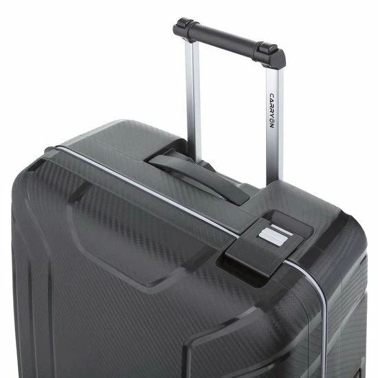 Uitgang ???? CarryOn Steward Kofferset - 2-delige TSA Trolleyset Met Kliksloten - Dubbele Wielen - Zwart ???? 4 Uitgang ???? CarryOn Steward Kofferset - 2-delige TSA Trolleyset Met Kliksloten - Dubbele Wielen - Zwart ???? - Afbeelding 2