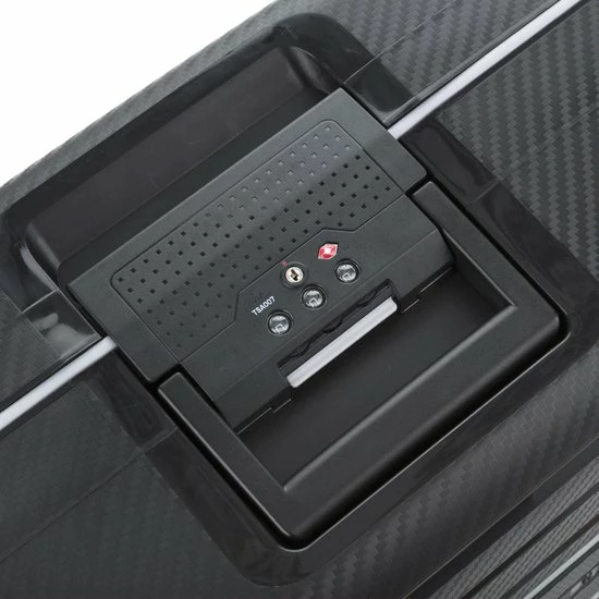 Uitgang ???? CarryOn Steward Kofferset - 2-delige TSA Trolleyset Met Kliksloten - Dubbele Wielen - Zwart ???? 5 Uitgang ???? CarryOn Steward Kofferset - 2-delige TSA Trolleyset Met Kliksloten - Dubbele Wielen - Zwart ???? - Afbeelding 3