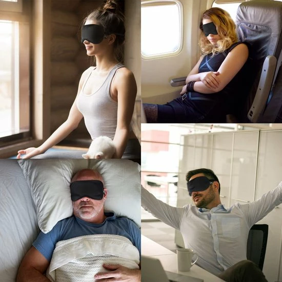 Promo ✔️ Northwall Premium Zijden Slaapmasker Met Opbergzakje - 100% Verduisterend Oogmasker - Verstelbaar - Zwart ???? 4 Promo ✔️ Northwall Premium Zijden Slaapmasker Met Opbergzakje - 100% Verduisterend Oogmasker - Verstelbaar - Zwart ???? - Afbeelding 2