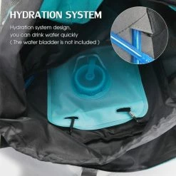 Alternative view of Nieuw ???? Merkloos Rugzak - Groene Kleur - 40L - Grote Capaciteit - Ultralight Geïsoleerde Hydratatie Rugzak - Schouder Leisure Outdoor Rugzak - Sport Rugzak - Voor Hardlopen Fietsen ????