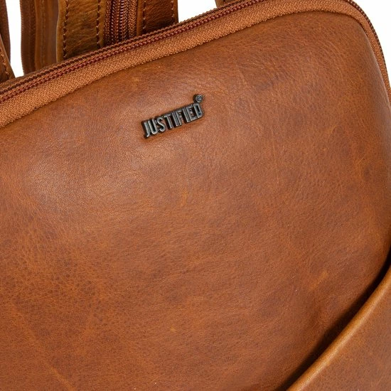 Nieuw ???? Justified Bags Justified® Nynke - City ???? Backpack - Casual - Rugtas - Modern - Cognac ❤️ 10 Nieuw ???? Justified Bags Justified® Nynke - City ???? Backpack - Casual - Rugtas - Modern - Cognac ❤️ - Afbeelding 8