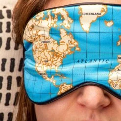 Beste recensies van ✔️ Kikkerland Slaapmasker - Wereldkaart Design - Te Gebruiken Voor Onderweg In Het Vliegtuig Of Auto - 20,6x10x0,6cm ❤️ -Samsonite Winkel 550x550 862
