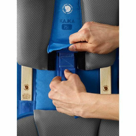 Beste deal ???? Fjallraven Fjällräven Kajka - ???? Backpack - 75 Liter - Blauw ???? 7 Beste deal ???? Fjallraven Fjällräven Kajka - ???? Backpack - 75 Liter - Blauw ???? - Afbeelding 5