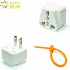 Flash-uitverkoop ⭐ Colorful Sun® Universele Wereldstekker - Amerika, China - Reisstekker Type A & B - 1 Stuk - Europa(EU) / UK / US / AU / FR / IT Naar USA, VS, Amerika, Canada, Mexico, Japan En China - Gratis Kabel Organiser - Wit ❤️ 15 Flash-uitverkoop ⭐ Colorful Sun® Universele Wereldstekker - Amerika, China - Reisstekker Type A & B - 1 Stuk - Europa(EU) / UK / US / AU / FR / IT Naar USA, VS, Amerika, Canada, Mexico, Japan En China - Gratis Kabel Organiser - Wit ❤️ -Samsonite Winkel 550x551 1