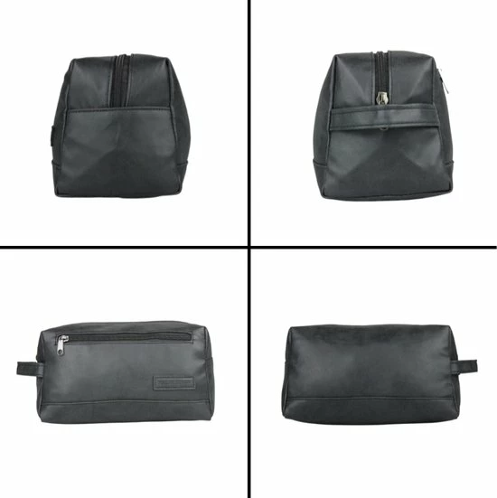 Uitgang ???? Fana Bags Toilettas Vintage Leather Look - Toilettas/make-up Tas Met Handvat Voor Heren/dames - Reis Toilettassen - ???? Handbagage ???? 4 Uitgang ???? Fana Bags Toilettas Vintage Leather Look - Toilettas/make-up Tas Met Handvat Voor Heren/dames - Reis Toilettassen - ???? Handbagage ???? - Afbeelding 2
