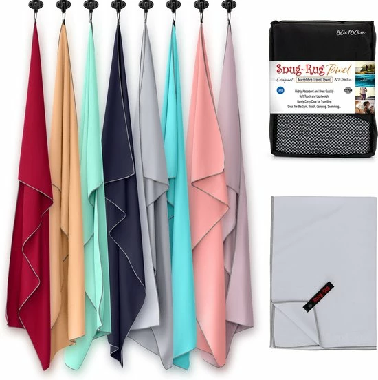 Korting ???? Snug Rug - Handdoeken - Microvezel Handdoek - Badhanddoeken - Badlaken - Reishanddoek - Badhanddoek - Badlakens - 80 X 160 Cm - Grijs ⭐ 15 Korting ???? Snug Rug - Handdoeken - Microvezel Handdoek - Badhanddoeken - Badlaken - Reishanddoek - Badhanddoek - Badlakens - 80 X 160 Cm - Grijs ⭐ - Afbeelding 13