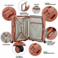 Aanbiedingen ???? CarryOn Protector Luxe Koffer - Trolley 66cm Met TSA-klikslot - 4-delige Packer Set - Ultralicht - Terra Oranje ???? 15 Aanbiedingen ???? CarryOn Protector Luxe Koffer - Trolley 66cm Met TSA-klikslot - 4-delige Packer Set - Ultralicht - Terra Oranje ???? -Samsonite Winkel 550x553 13