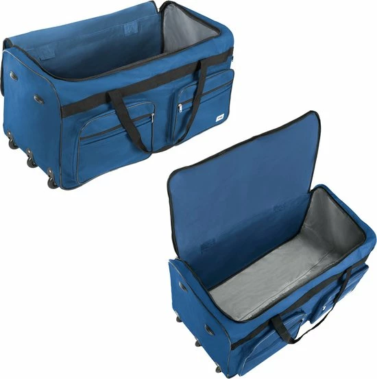 Beste Pirce ???? Monzana Deuba Reistas Sporttas - Donker Blauw - 160 Liter Op Wielen - Telescopisch Handvat ???? 11 Beste Pirce ???? Monzana Deuba Reistas Sporttas - Donker Blauw - 160 Liter Op Wielen - Telescopisch Handvat ???? - Afbeelding 9
