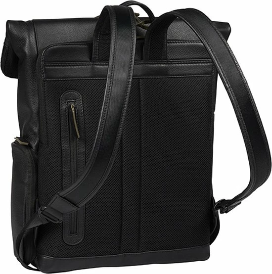 Beste deal ???? Burkely On The Move Unisex Moving Maddox Rugtas 14'' - Zwart ???? 5 Beste deal ???? Burkely On The Move Unisex Moving Maddox Rugtas 14'' - Zwart ???? - Afbeelding 3