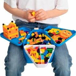 Beste Verkoop ???? Trunki: TEEBEE Terrance Blauw - Kids Travel Toy Box, Bevat Een Leuk Activiteitenboekje, Kleurpotloden En Stickers, In Doos 15,5x18x18cm, 3+ ⭐ -Samsonite Winkel 550x556