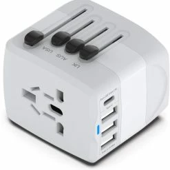 Flash-uitverkoop ???? Ar202 Universele Wereldstekker Met 4 USB-C En USB Poorten - Internationale Reisstekker Voor 150+ Landen - EU - Engeland (UK) - Amerika (USA) - Australië - Azië - Zuid Amerika - Reis Adapter - Wereld Stekker - Oplader – Wit ???? 24 Flash-uitverkoop ???? Ar202 Universele Wereldstekker Met 4 USB-C En USB Poorten - Internationale Reisstekker Voor 150+ Landen - EU - Engeland (UK) - Amerika (USA) - Australië - Azië - Zuid Amerika - Reis Adapter - Wereld Stekker - Oplader – Wit ???? -Samsonite Winkel 550x561 6