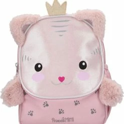 Groothandel ???? Princess Mimi Rugzak Kat Lou 26 Cm Polyester Roze ⭐