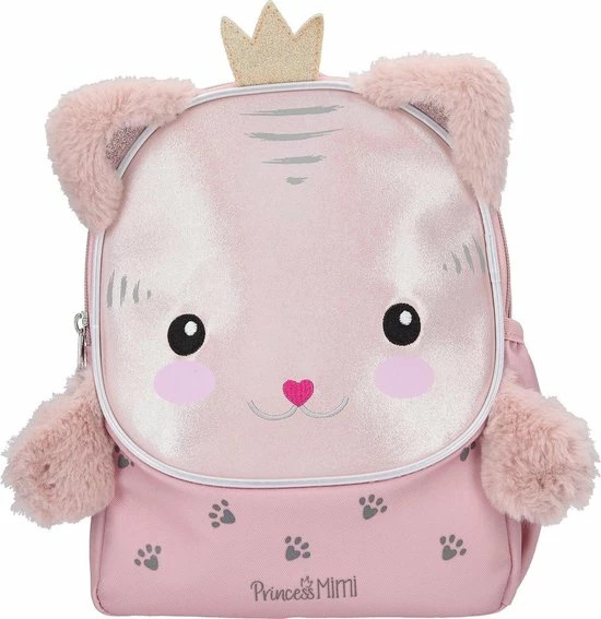 Groothandel ???? Princess Mimi Rugzak Kat Lou 26 Cm Polyester Roze ⭐ 3 Groothandel ???? Princess Mimi Rugzak Kat Lou 26 Cm Polyester Roze ⭐
