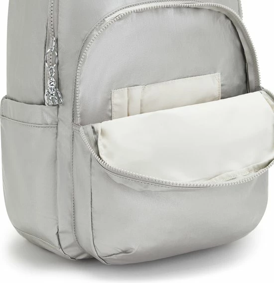Flash-uitverkoop ???? Kipling SEOUL Dames Rugzak - Bright Metallic ???? 7 Flash-uitverkoop ???? Kipling SEOUL Dames Rugzak - Bright Metallic ???? - Afbeelding 5