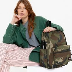 Beste Verkoop ???? Eastpak Office Zippl'r Rugzak Camo (met ZIJVAK) ???? -Samsonite Winkel 550x571 1