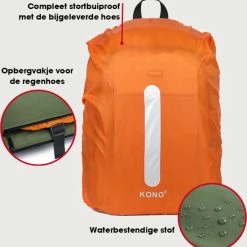 Nieuw ???? Kono Rugzak XL - Schooltas - 17,3 Inch Laptop Rugtas - Dames/Heren - 36L - Waterafstotend - Groen ✔️ 13 Nieuw ???? Kono Rugzak XL - Schooltas - 17,3 Inch Laptop Rugtas - Dames/Heren - 36L - Waterafstotend - Groen ✔️ -Samsonite Winkel 550x571 3