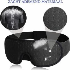 Beste deal ???? JBE Slaapmasker- Voor Mannen En Vrouwen - Traagschuim Oogmasker - Nachtmasker - 100% Verduisterend ???? -Samsonite Winkel 550x575 10