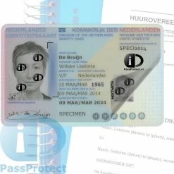 Gloednieuw ???? PassProtect Voor Identiteitskaart | Beschermfolie | Herbruikbaar | Voorkom Identiteitsfraude | Beveiliging BSN En Pasfoto ⌛