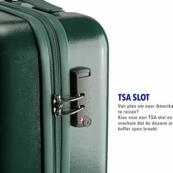 Kopen ⌛ Princess Traveller Harlem - Reiskoffer - Groen - L - 76cm ???? -Samsonite Winkel 550x579