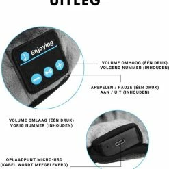Uitgang ???? HMerch – Slaapmasker Bluetooth – Slaapmaskers – Verstelbaar / Elastisch – Draadloos – Koptelefoon - Meditatie / Affirmaties / Slapen / Vliegen / Relaxen – Grijs ???? 10 Uitgang ???? HMerch – Slaapmasker Bluetooth – Slaapmaskers – Verstelbaar / Elastisch – Draadloos – Koptelefoon - Meditatie / Affirmaties / Slapen / Vliegen / Relaxen – Grijs ???? -Samsonite Winkel 550x582 5