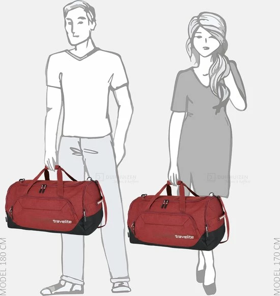 Goedkoopste ⭐ Travelite Kick Off Travelbag Large Red ???? 4 Goedkoopste ⭐ Travelite Kick Off Travelbag Large Red ???? - Afbeelding 2