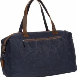 Aanbiedingen ⌛ Mustang® Official Mustang® Genua Sporttas - Weekendtas - Reistas - Sporttas - ???? Handbagage - 42 Liter - Canvas - Blue Denim ???? -Samsonite Winkel 550x585 1