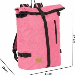 Alternative view of Goedkoop ???? New Rebels® Heaven - Rugtas - Roze - 13.313121087.9 - 31x15x53cm - Rugzak / ???? Backpack ????