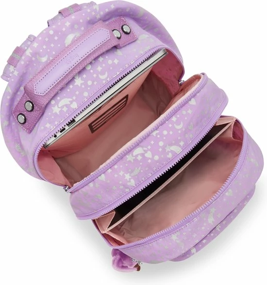 Gloednieuw ???? Kipling CLASS ROOM Unisex Rugzak - Galaxy Metallic ???? 6 Gloednieuw ???? Kipling CLASS ROOM Unisex Rugzak - Galaxy Metallic ???? - Afbeelding 4