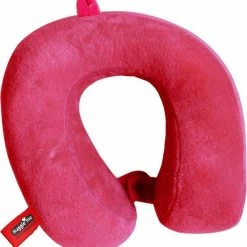 Korting ???? Cuddlebug U-shape Kussen | Memoryfoam | Roze | Reizen/Relaxen ????
