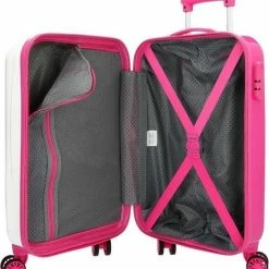 Uitgang ❤️ Disney Trolley 55 Cm 4 Wheels Frozen Sparkle Like Magic White ???? -Samsonite Winkel 550x601 4