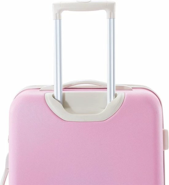 Gloednieuw ⭐ Decent Star Maxx Large Koffer - 76 Cm - TSA Slot - Pastel Roze ???? 7 Gloednieuw ⭐ Decent Star Maxx Large Koffer - 76 Cm - TSA Slot - Pastel Roze ???? - Afbeelding 5