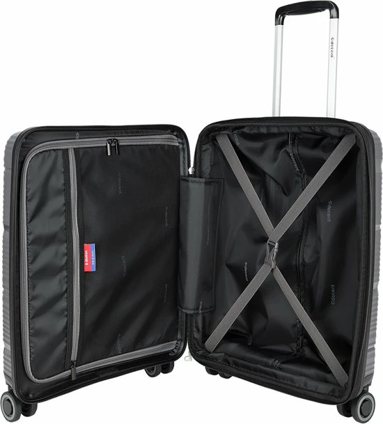 Korting ???? Decent B-Motion ???? Handbagage Koffer 55 Cm / Business Laptop Koffer 15" - Pearly Grey ???? 7 Korting ???? Decent B-Motion ???? Handbagage Koffer 55 Cm / Business Laptop Koffer 15" - Pearly Grey ???? - Afbeelding 5