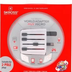 Gloednieuw ???? SKROSS Reisstekker World Adapter MUV Micro ???? 33 Gloednieuw ???? SKROSS Reisstekker World Adapter MUV Micro ???? -Samsonite Winkel 550x611