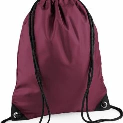 Beste Verkoop ???? Merkloos Premium Gymsac Burgundy ⌛