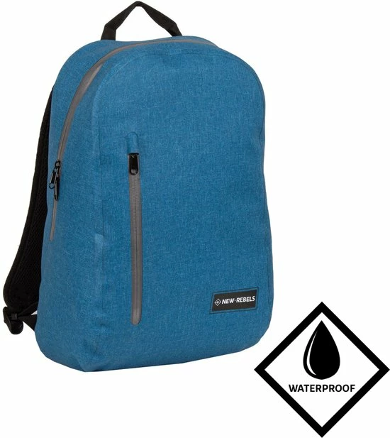 Flash-uitverkoop ✨ New Rebels® Vepo - Rugtas - Blauw - Waterbestendig - 14 - 25L - 33x15x49cm - Rugzak / ???? Backpack ✔️ 14 Flash-uitverkoop ✨ New Rebels® Vepo - Rugtas - Blauw - Waterbestendig - 14 - 25L - 33x15x49cm - Rugzak / ???? Backpack ✔️ - Afbeelding 12