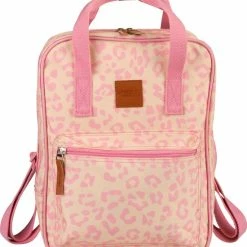 Groothandel ???? Princess Traveller Kids Collection - Rugzak - Luipaard - Roze ????