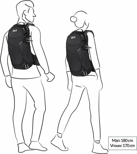 Goedkoopste ???? Jack Wolfskin ???? Backpack / Rugtas / Wandel Rugzak - Crosstrail - Groen ???? 4 Goedkoopste ???? Jack Wolfskin ???? Backpack / Rugtas / Wandel Rugzak - Crosstrail - Groen ???? - Afbeelding 2