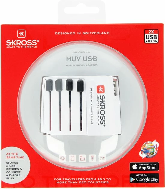 Beste recensies van ⌛ Skross - Pro Light Wereld Reisadapter & USB - Zwitserse Kwaliteit - Input Voltage 100V- 250V ???? 6 Beste recensies van ⌛ Skross - Pro Light Wereld Reisadapter & USB - Zwitserse Kwaliteit - Input Voltage 100V- 250V ???? - Afbeelding 4