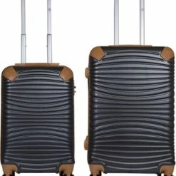 Beste Verkoop ???? Monopol - Reiskofferset 2delig - Polycarbonaat - Brisbane - Antraciet - Maat XS + S ???? -Samsonite Winkel 550x630 1