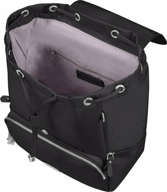 Flash-uitverkoop ???? Samsonite Fashion Rugzak - Karissa 2.0 ???? Backpack 3Pkt 1 Buckle Eco Black ???? 6 Flash-uitverkoop ???? Samsonite Fashion Rugzak - Karissa 2.0 ???? Backpack 3Pkt 1 Buckle Eco Black ???? - Afbeelding 4