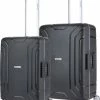 Uitgang ???? CarryOn Steward Kofferset - 2-delige TSA Trolleyset Met Kliksloten - Dubbele Wielen - Zwart ???? 2 Uitgang ???? CarryOn Steward Kofferset - 2-delige TSA Trolleyset Met Kliksloten - Dubbele Wielen - Zwart ???? -Samsonite Winkel 550x637 4
