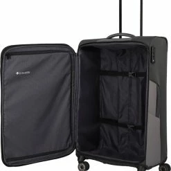 Alternative view of Goedkoop ???? Travelite Zachte Koffer / Trolley / Reiskoffer - Viia - 77 Cm (XL) - Grijs ????