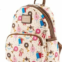 Kopen ✨ Disney Loungefly ???? Backpack (Rugzak) Chip And Dale Snackies AOP ✔️