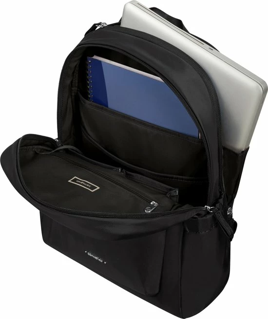 Groothandel ⭐ "Samsonite Rugzak Met Laptopvak - Move 3.0 ???? Backpack 14.1"" Org. Black" ???? 6 Groothandel ⭐ "Samsonite Rugzak Met Laptopvak - Move 3.0 ???? Backpack 14.1"" Org. Black" ???? - Afbeelding 4