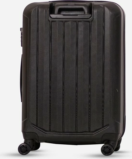Promo ???? ©TROLLEYZ - Bali No.22 - Reiskoffer 69cm Met TSA Slot - Dubbele Wielen - 360° Spinners - 100% ABS - Reiskoffer In Night Black ???? 5 Promo ???? ©TROLLEYZ - Bali No.22 - Reiskoffer 69cm Met TSA Slot - Dubbele Wielen - 360° Spinners - 100% ABS - Reiskoffer In Night Black ???? - Afbeelding 3