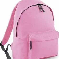 Beste Pirce ???? BagBase ???? Backpack Rugzak - 18 L - Classic Pink/Grey ⌛