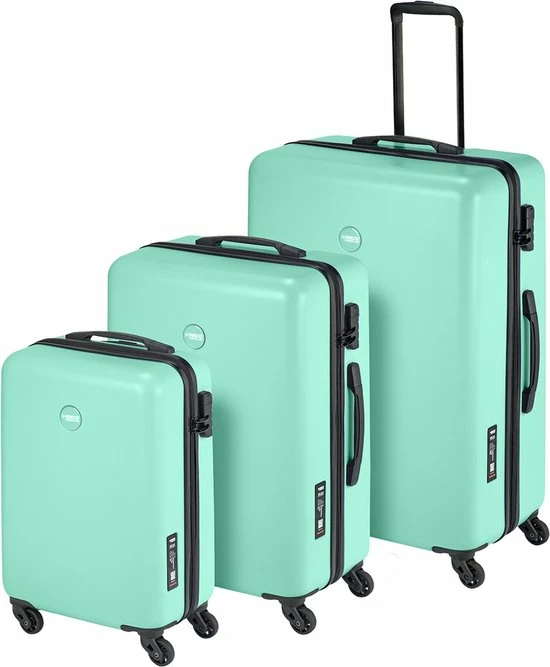 Beste deal ???? Princess Traveller PT01 - ???? Handbagagekoffer - Pacific Mint - S - 55cm ???? 10 Beste deal ???? Princess Traveller PT01 - ???? Handbagagekoffer - Pacific Mint - S - 55cm ???? - Afbeelding 8