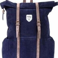 Alternative view of Beste recensies van ❤️ Norlander Vintage Ribbel Rugzak XL Blauw ⭐